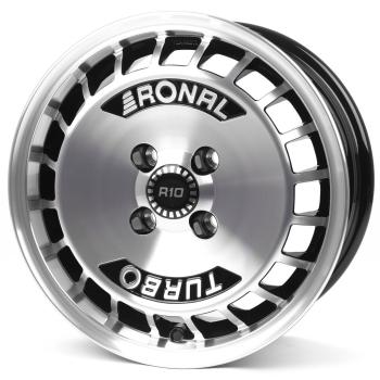 RONAL R10 TURBO 7x15/ET37 4x100 (10R5704.03X/022), black front copy