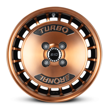 RONAL R10 TURBO 7x15/ET28 4x100 (10R5704.23X/9212), copper matt - front diamond cut