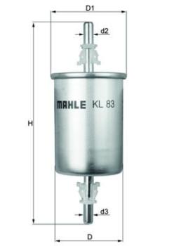 Kraftstoffilter KNECHT KL 83