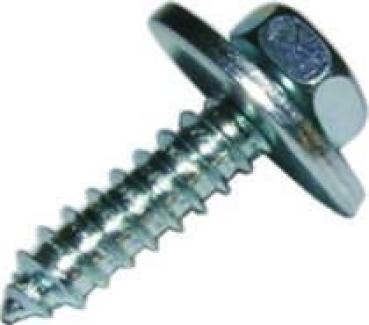 Kombi-Blechschraube(n) Ø 6,3 x 19 mm (DIN 7976, Form B DIN 6903) STAHL - verzinkt