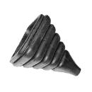 Schalthebelmanschette schwarz (4468498), Fiat / Lancia Original