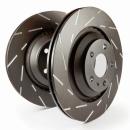 Sport brake discs Black Dash Disc VA, Ø 280.0 x 22 mm (USR480), Seat, VW