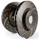 Sportbremsscheiben Turbo Groove Disc Black VA, Ø 280,0 x 22 mm (GD480), Seat, VW