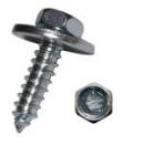Kombi-Blechschraube(n) Ø 6,3 x 19 mm (DIN 7976, Form B DIN 6903) STAHL - verzinkt